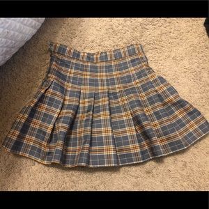 Plaid Skirt